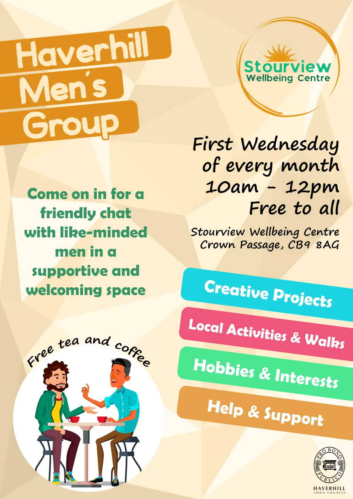 Men's Group leaflet